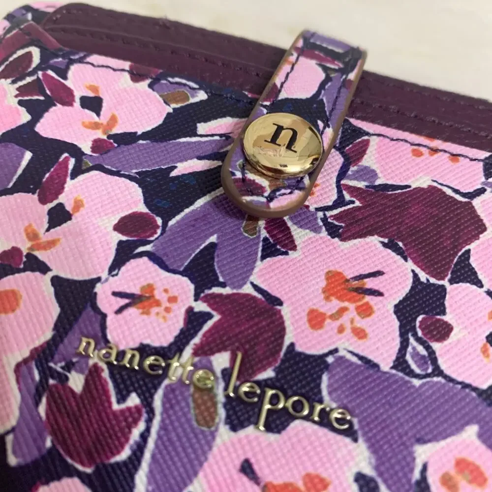 NANETTE LEPORE Purple Floral PLUM BLOSSOM 